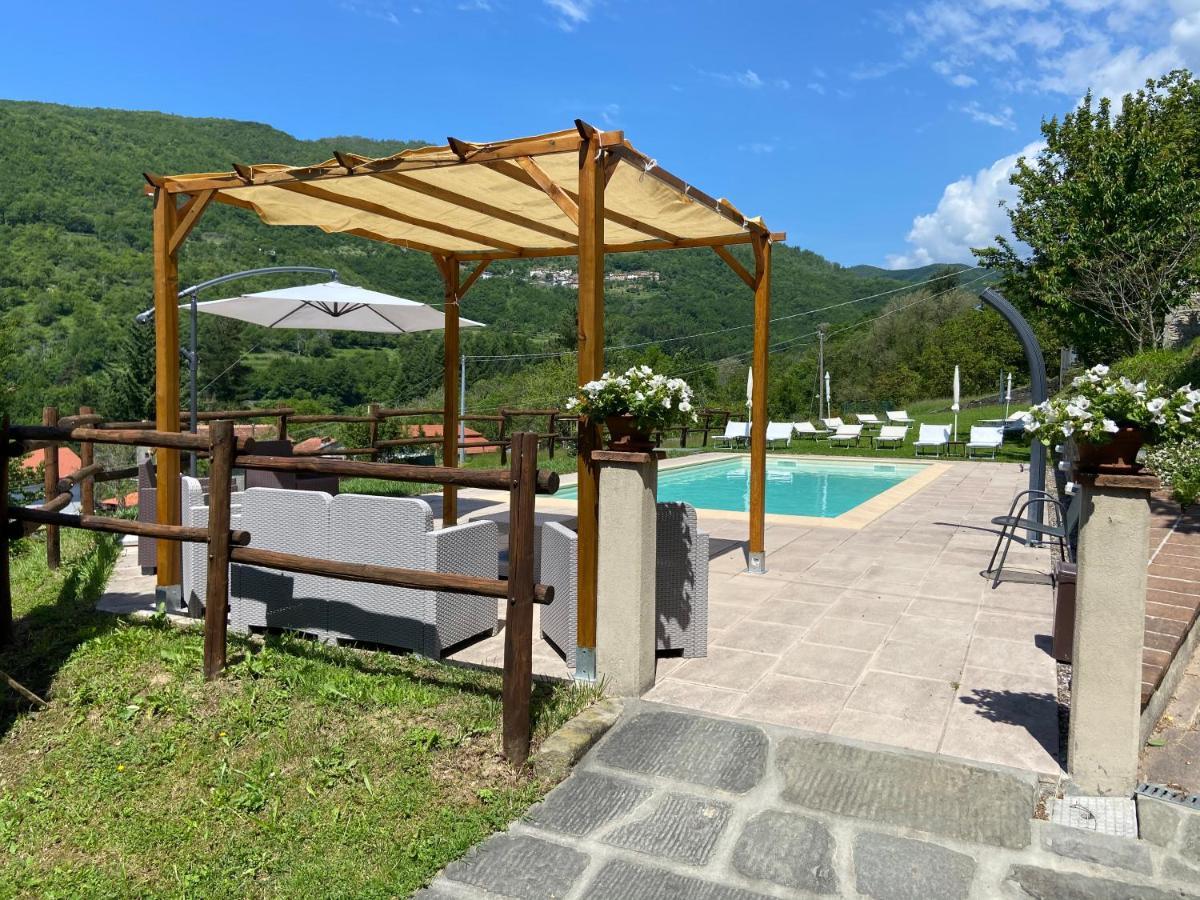 Vila Agriturismo I Chiosi Comano  Exteriér fotografie